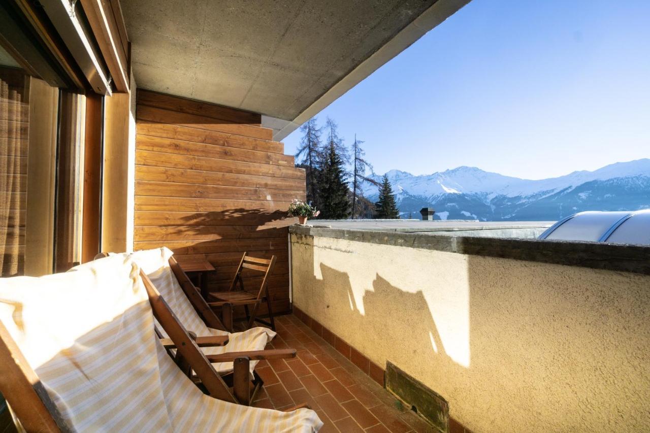 Central Verbier Studio With Free Swimming Pool Apartament Zewnętrze zdjęcie